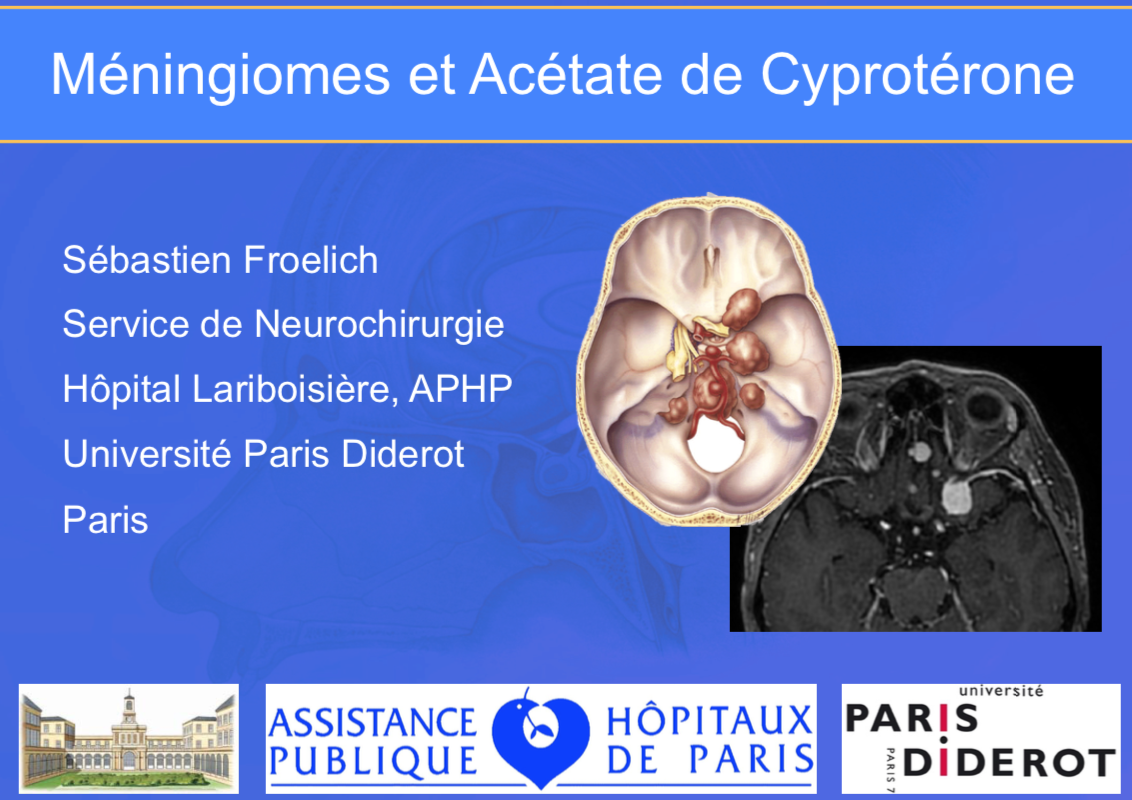 androcur méningiomes et acétate de cyprotérone