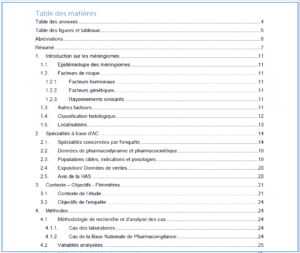 Androcur et Méningiome - Etude de Pharmacovigilance-ANSM